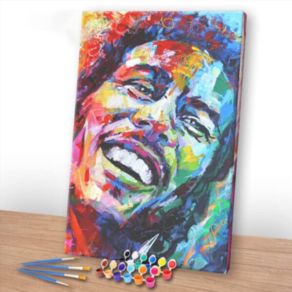 Kit Pintura Terapêutica - Bob marley