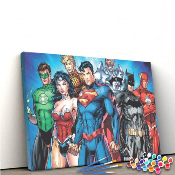 Kit Pintura Terapêutica - DC comics