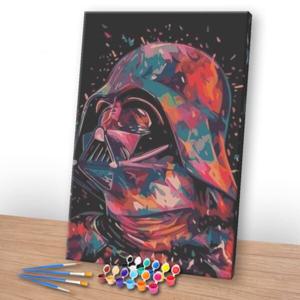 Kit Pintura Terapêutica - Darth Vader Psicodelico