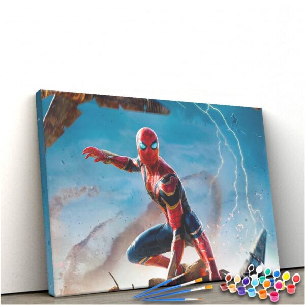 Kit Pintura Terapêutica - Homem Aranha