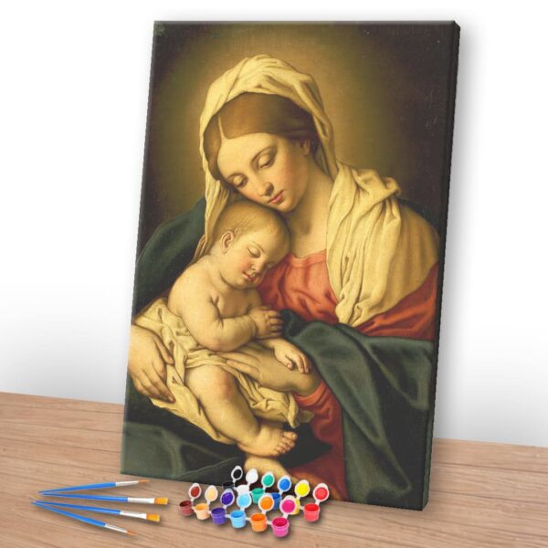 Kit Pintura Terapêutica - Mãe de Jesus