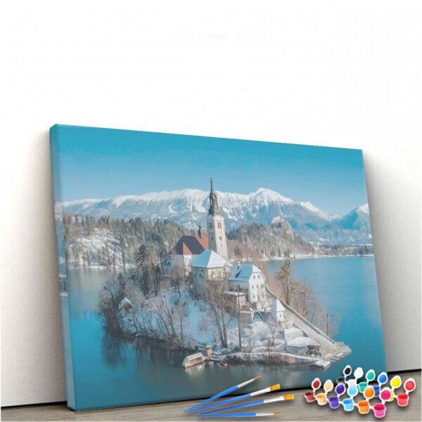 Kit Pintura Terapêutica - Lago de Bled