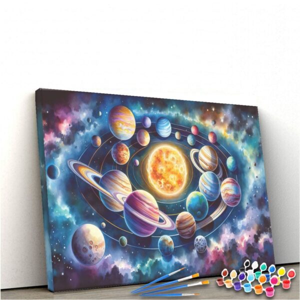 Kit Pintura Terapêutica - Galaxias e Planetas